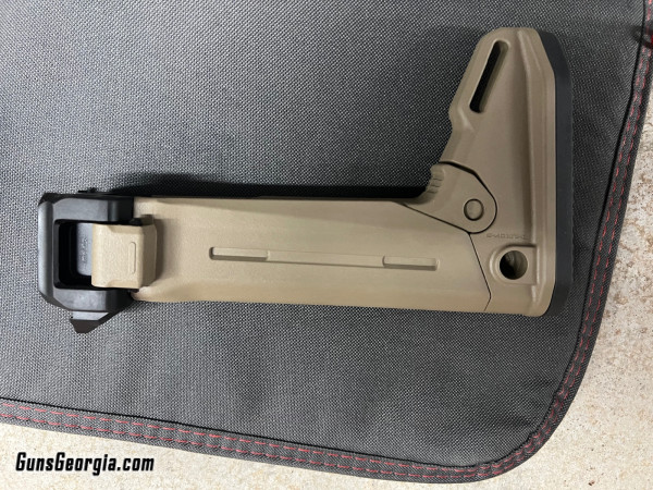 Magpul stock with cz scorpion adapter 