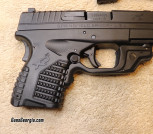Springfield XDS with Crimson Laserguard